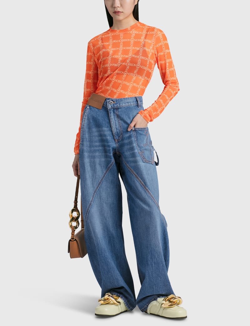 JW Anderson - Twisted Workwear Denim Jeans | HBX - Globally