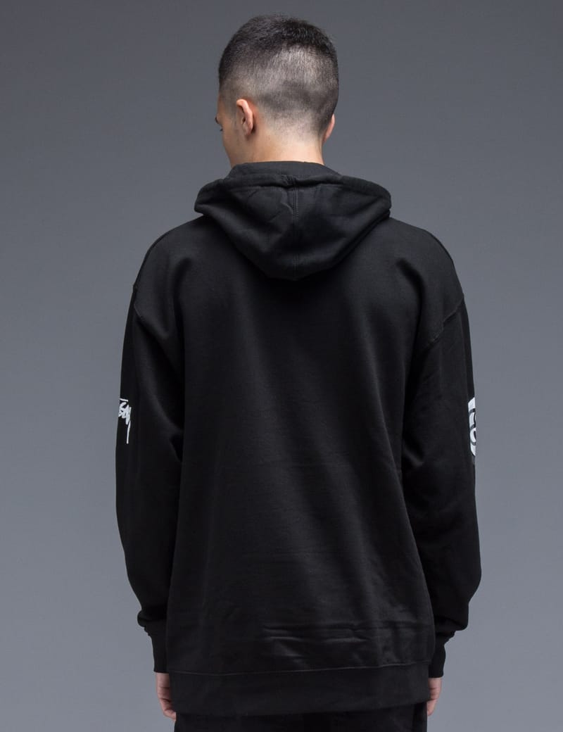 Stüssy - Black No.4 Squiggles Hoodie | HBX - ハイプビースト