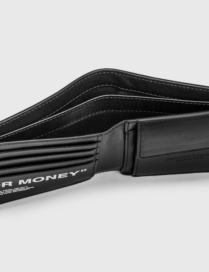 Off-White™ - "FOR MONEY" Bifold Wallet | HBX - Globally Curated Fashion ...