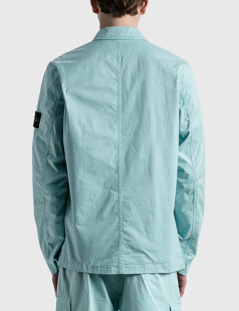 Stone Island - SUPIMA® Cotton Overshirt | HBX