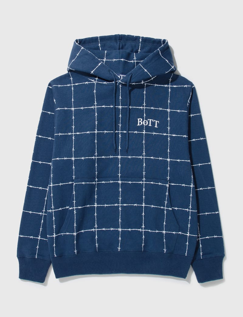 Bott Barbwire Pullover Hoodie 2022Stussy