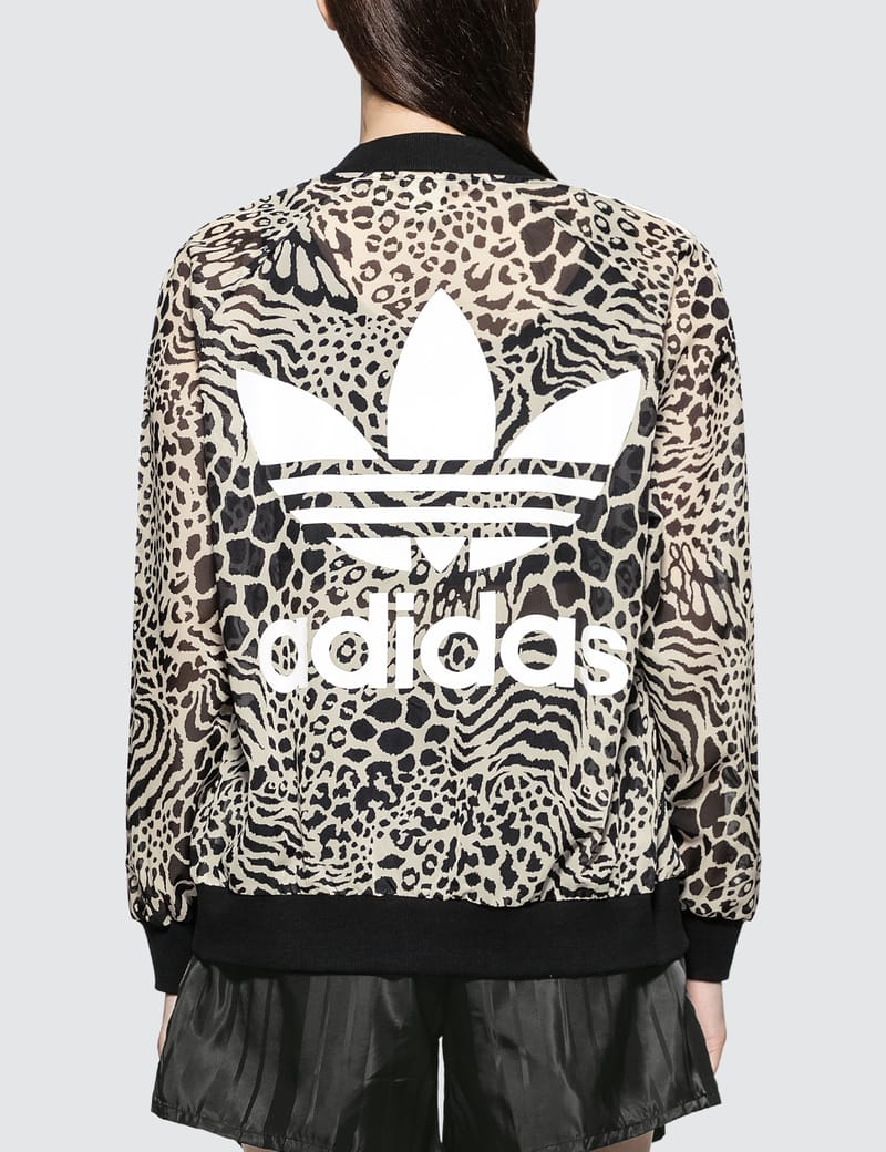 Adidas Originals - Leopard Print Track Jacket | HBX - Globally