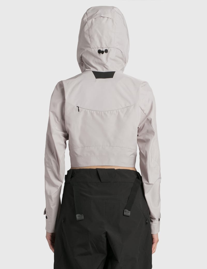 【関税込み】HYEIN SEO ベージュ Dyed クロップド ジャケット Buy Hyein Seo Slashed Zip Top 'Beige' - SS24 TS8BG BEIG | GOAT