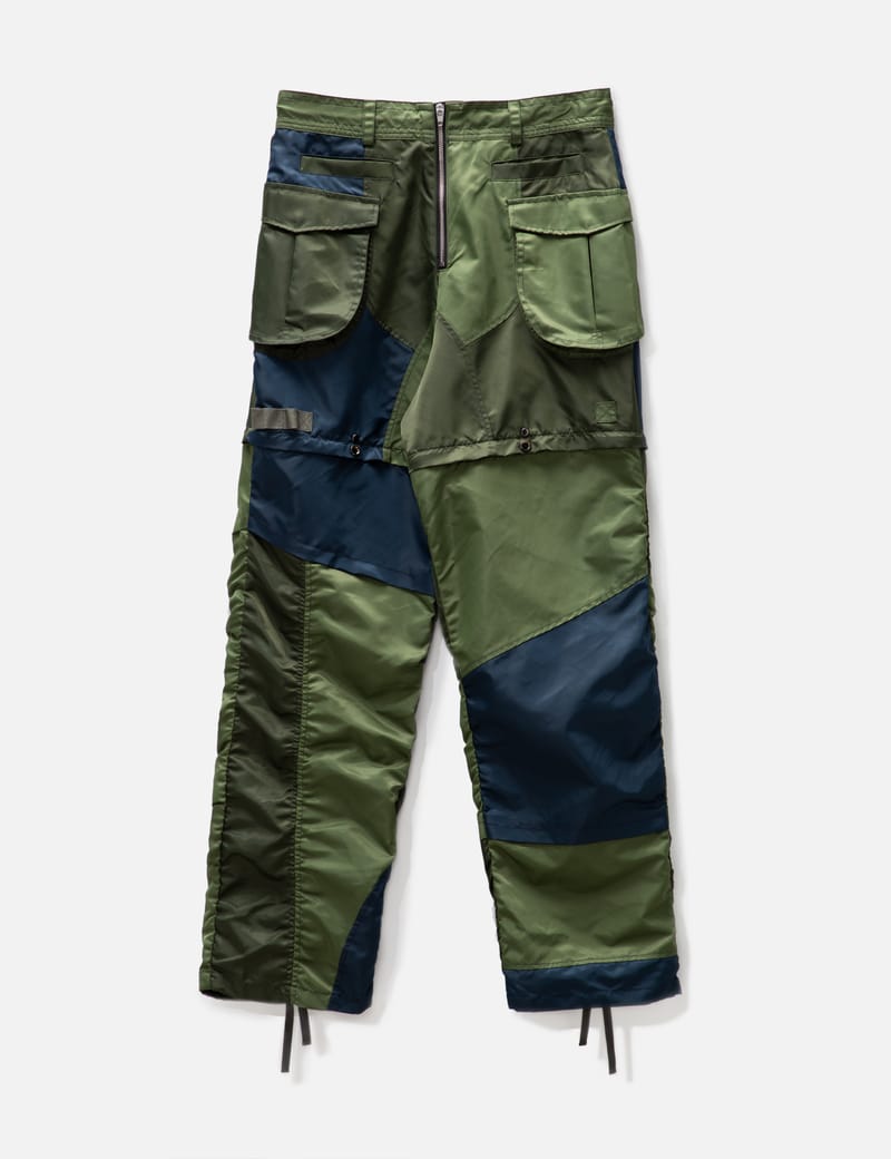 Andersson Bell - Detachable Patchwork Cargo Pants | HBX - Globally ...