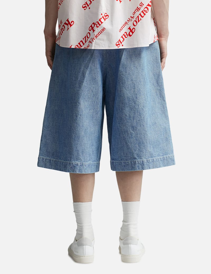 Kenzo - Military Denim Shorts | HBX - Globally Curated