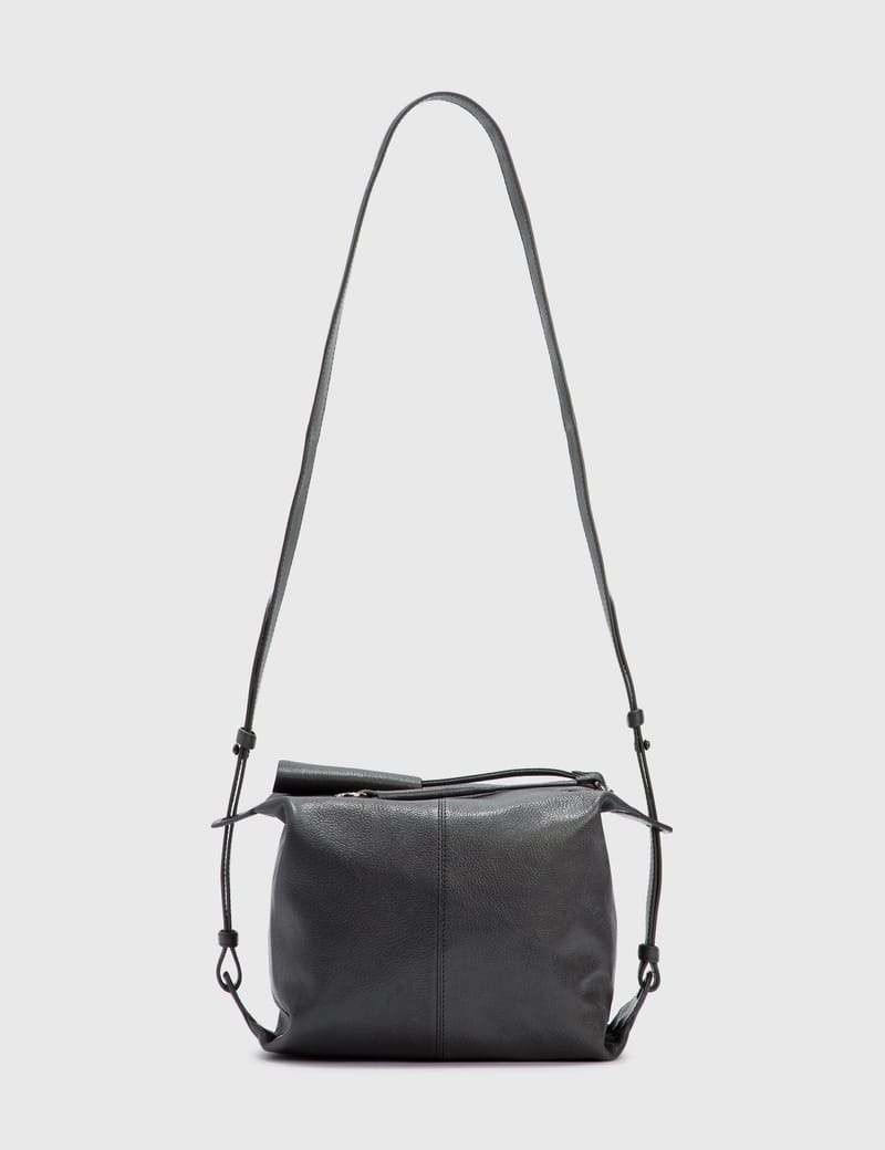 LEMAIRE Ransel レザー ショルダーバッグ ミニ | ブラウン