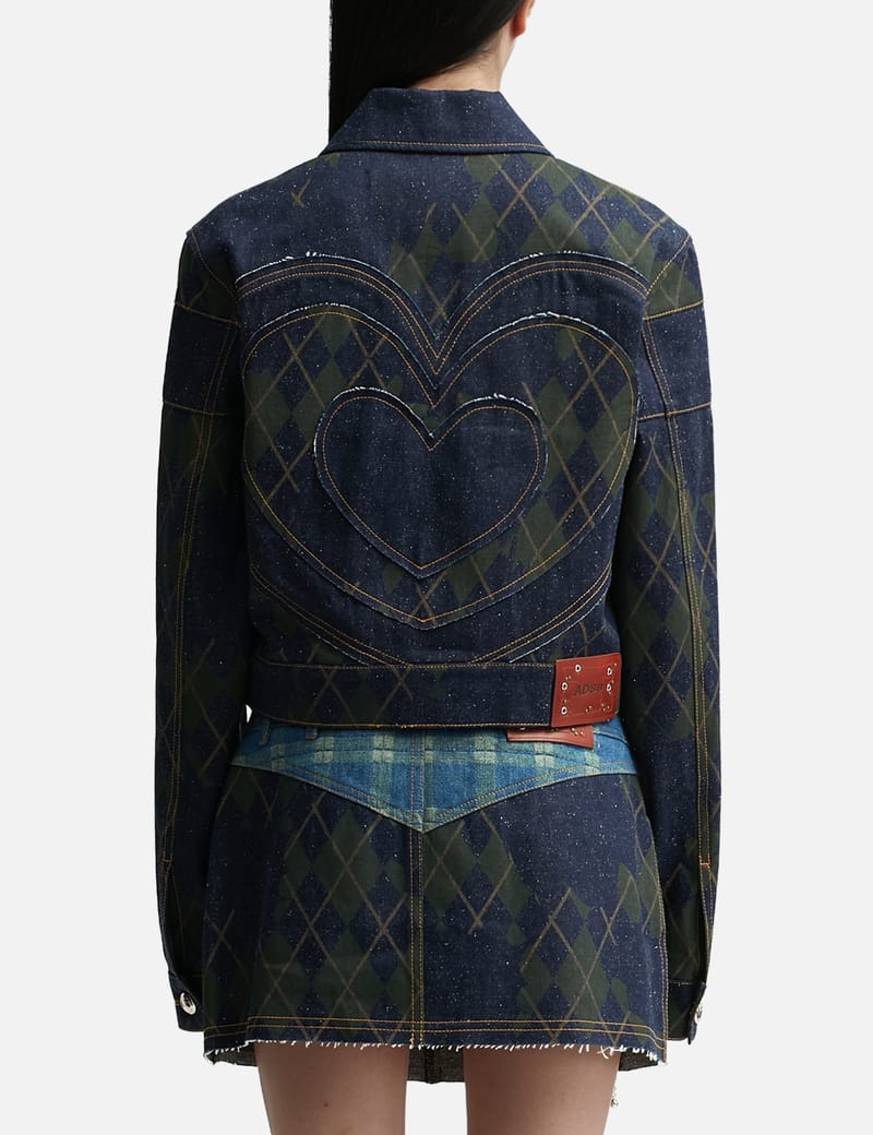 Andersson Bell - KIKI HEART BACK DENIM JACKET | HBX