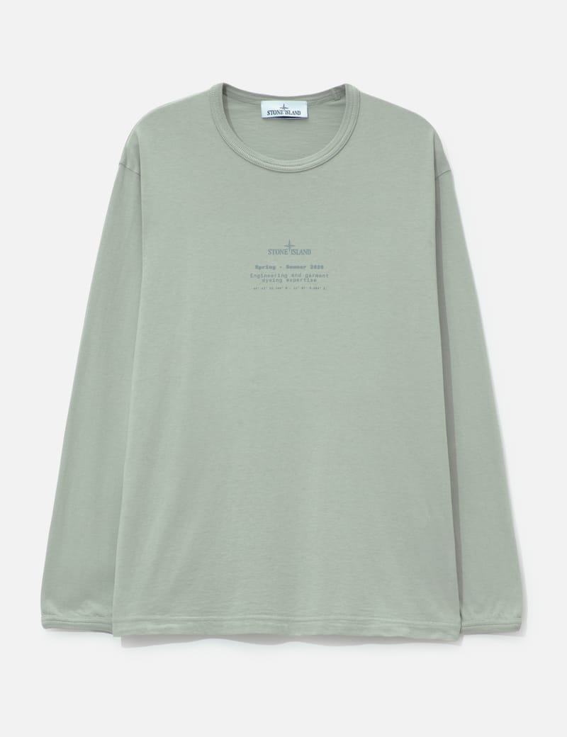 Stone Island - Heavy Weight Long Sleeve T-Shirt | HBX