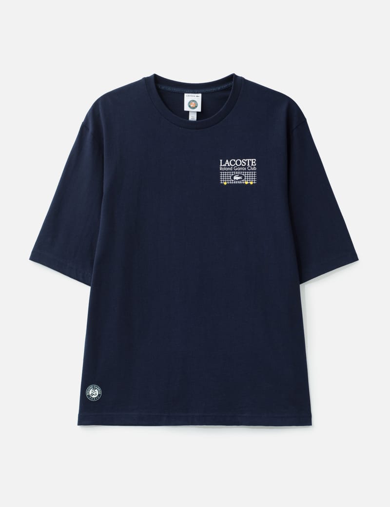 Lacoste Roland-Garros Edition Graphic T-Shirt - Relaxed organic