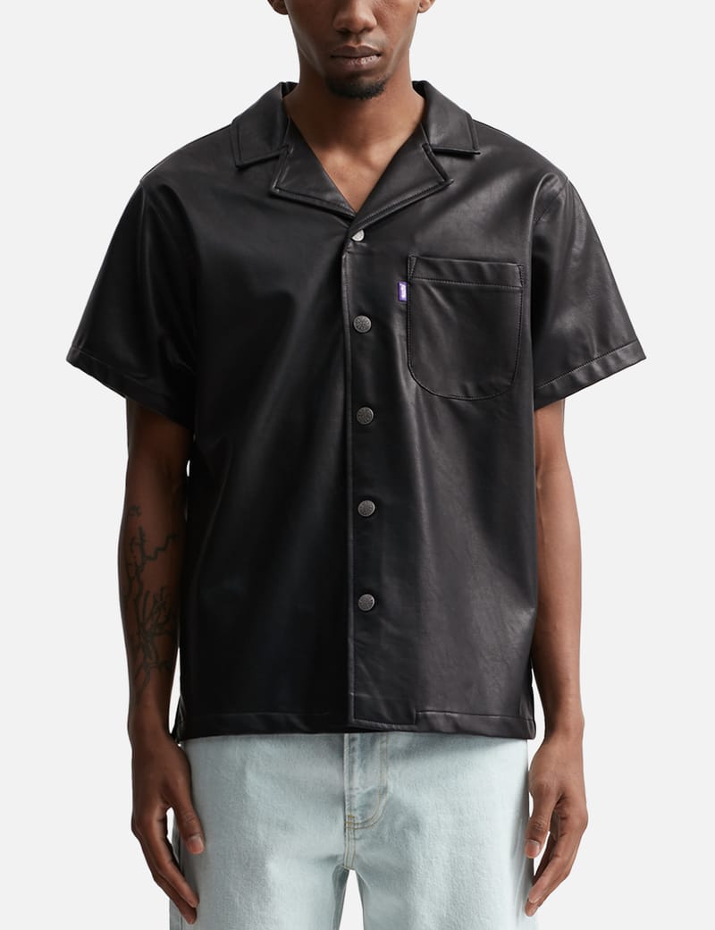 Fucking Awesome - SOW Faux Leather Club Shirt | HBX - Globally