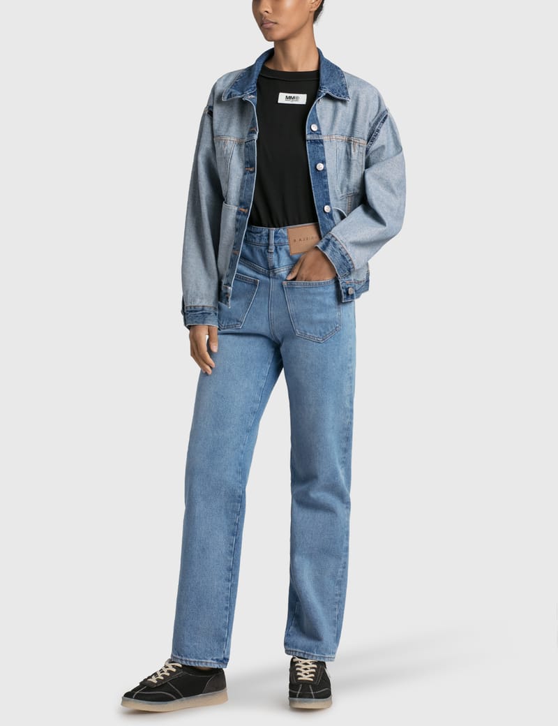 MM6 Maison Margiela - Reversible Denim Jacket | HBX - Globally