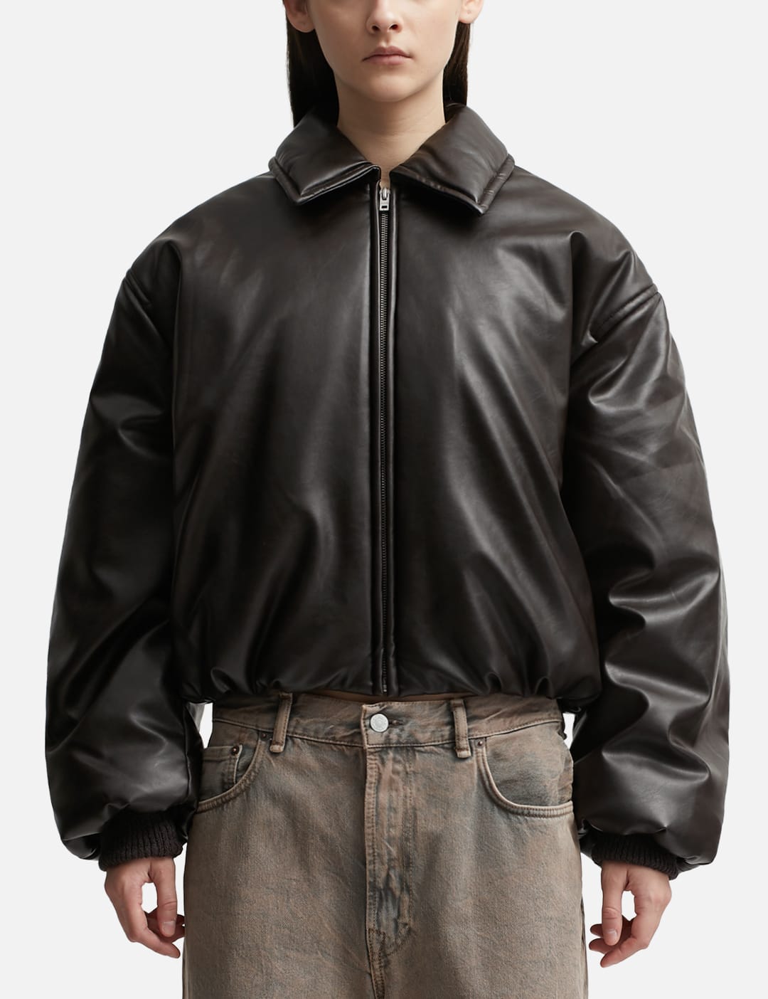 Acne Studios - Coated Bomber Jacket | HBX - Globally Curated Fashion and  Lifestyle by Hypebeast