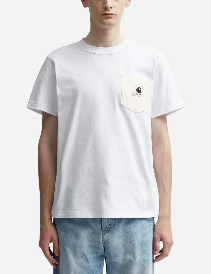 Sacai - Sacai X CARHARTT WIP T-SHIRT | HBX - Globally Curated