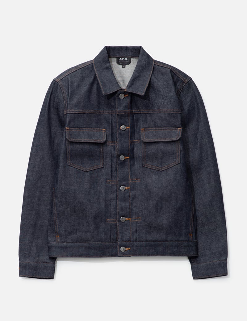 A.P.C. ツイードワークジャケット フランス製 アーペーセー　apc A.P.C(アーペーセー)デニムワークジャケット XXS - メルカリ