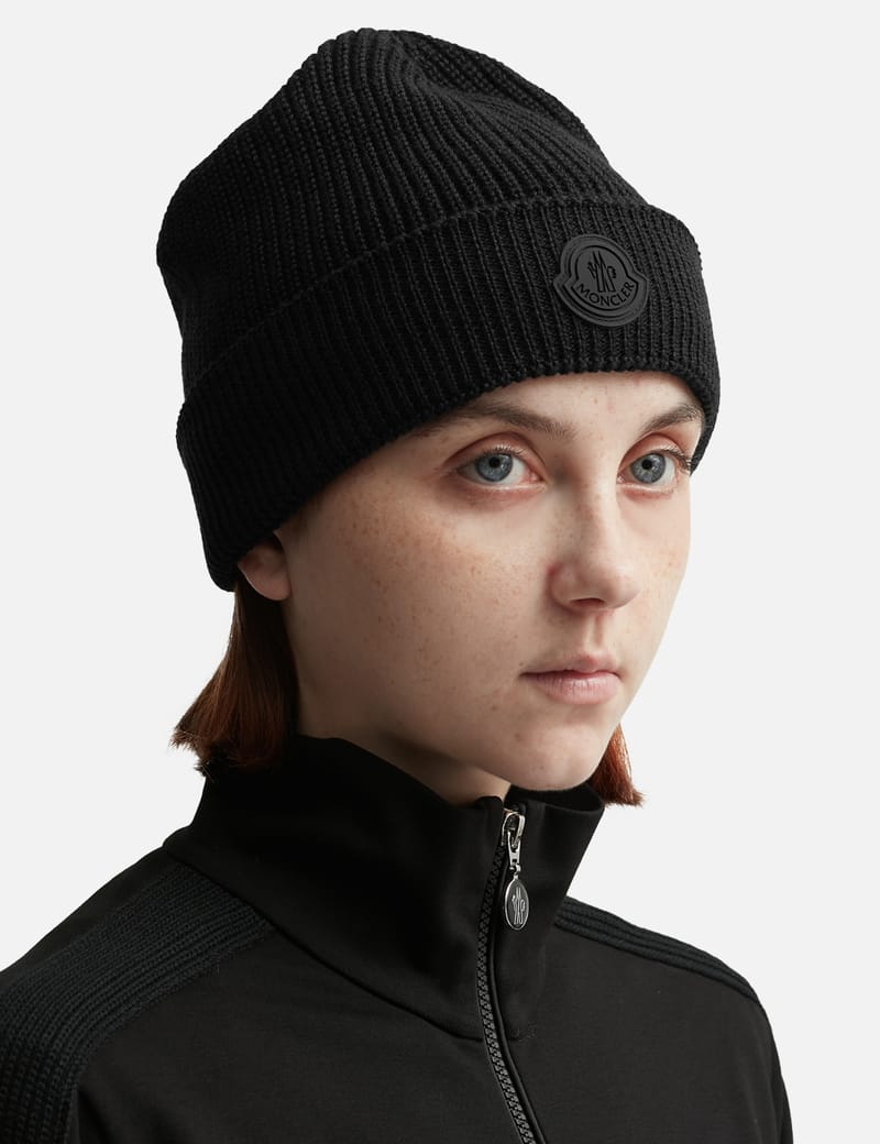 Moncler - Wool Blend Beanie | HBX - Globally Curated Fashion
