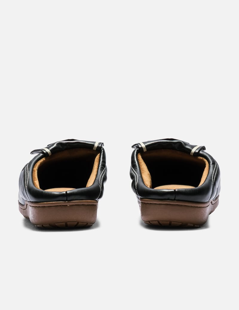 F.C. Real Bristol Subu Flap Sandals - 絎縫合成皮上襯、人字拖設計