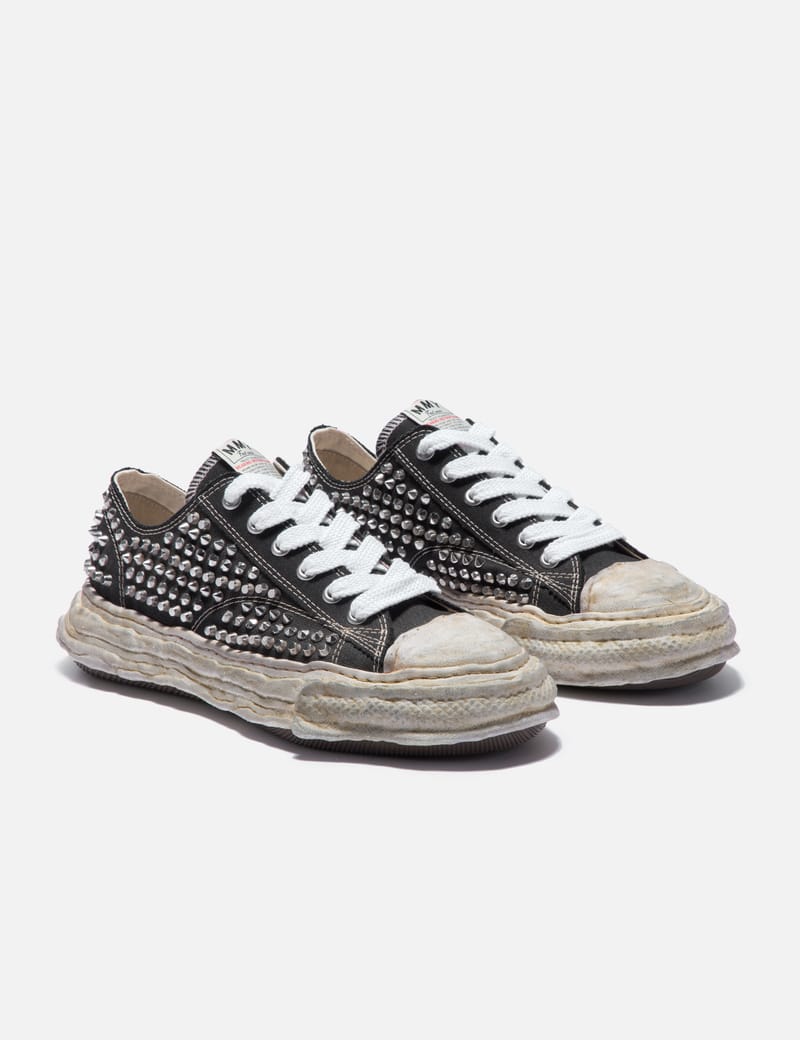 スニーカー MIHARA YASUHIRO PETERSON23 OG Sole Denim Low-top Sneaker Maison MIHARA YASUHIRO Black Peterson23 OG Sole Washed Denim