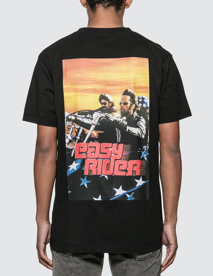 Marcelo Burlon - Easy Rider Poster Basic T-shirt | HBX - Globally ...