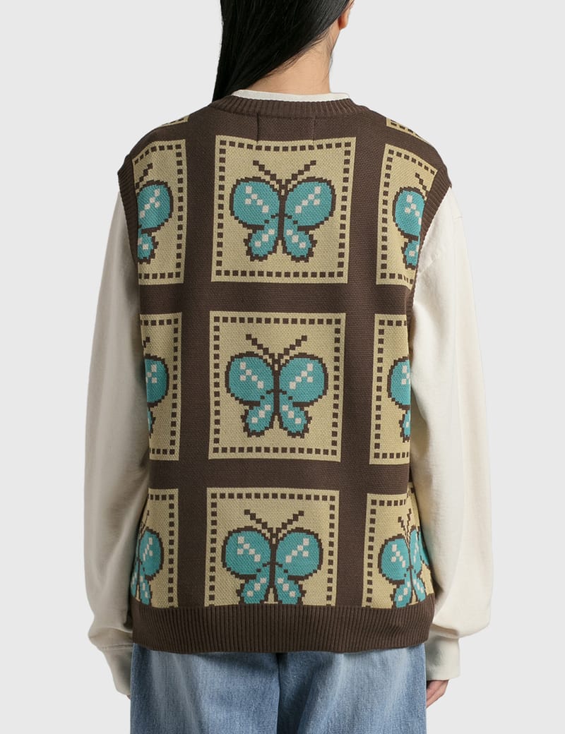 Awake NY - Butterfly Sweater Vest | HBX - Globally Curated Fashion