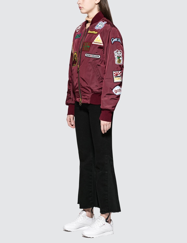 GCDS - Patch Bomber Jacket | HBX - Globally Curated Fashion and ...