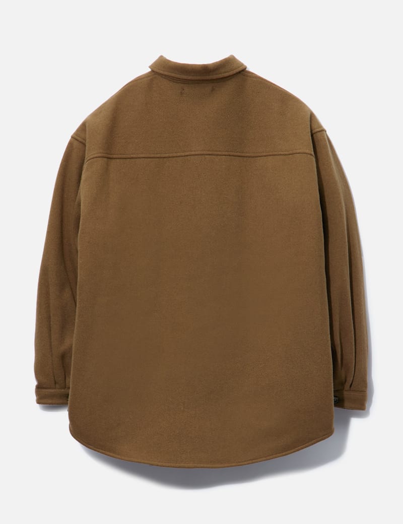 WTAPS - WTAPS QULITED WOOL SHIRT JACKET | HBX - Globally Curated