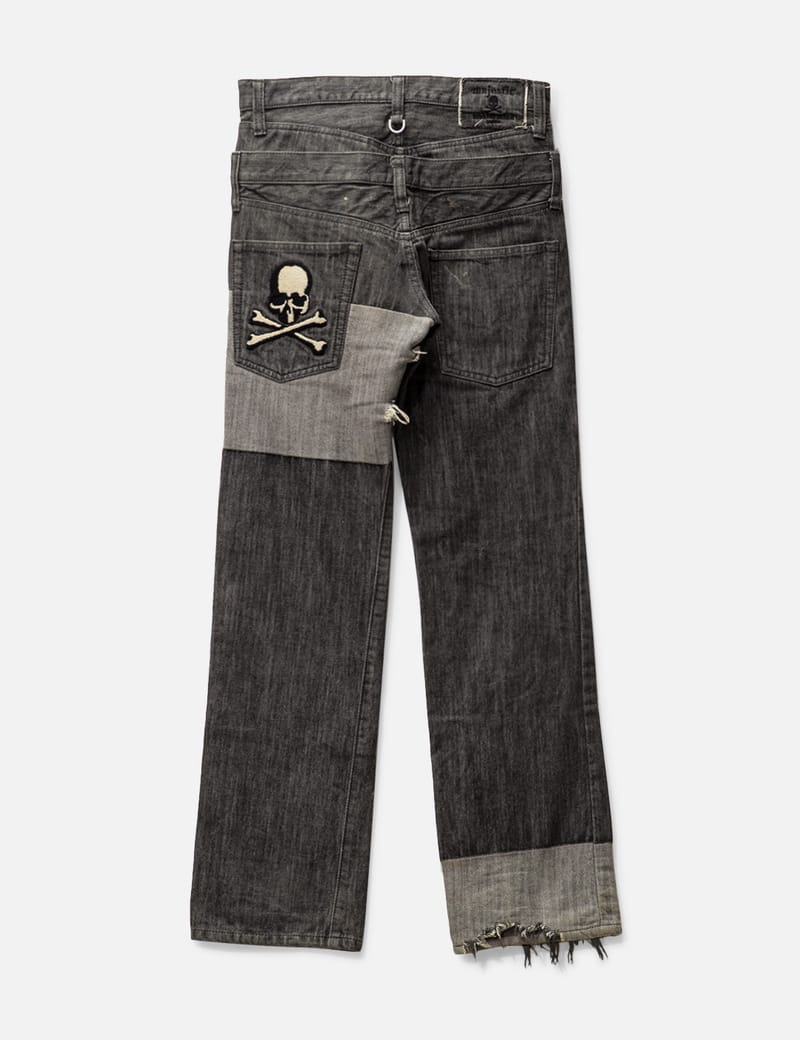 MASTERMIND JAPAN WASHED DENIM JEANS