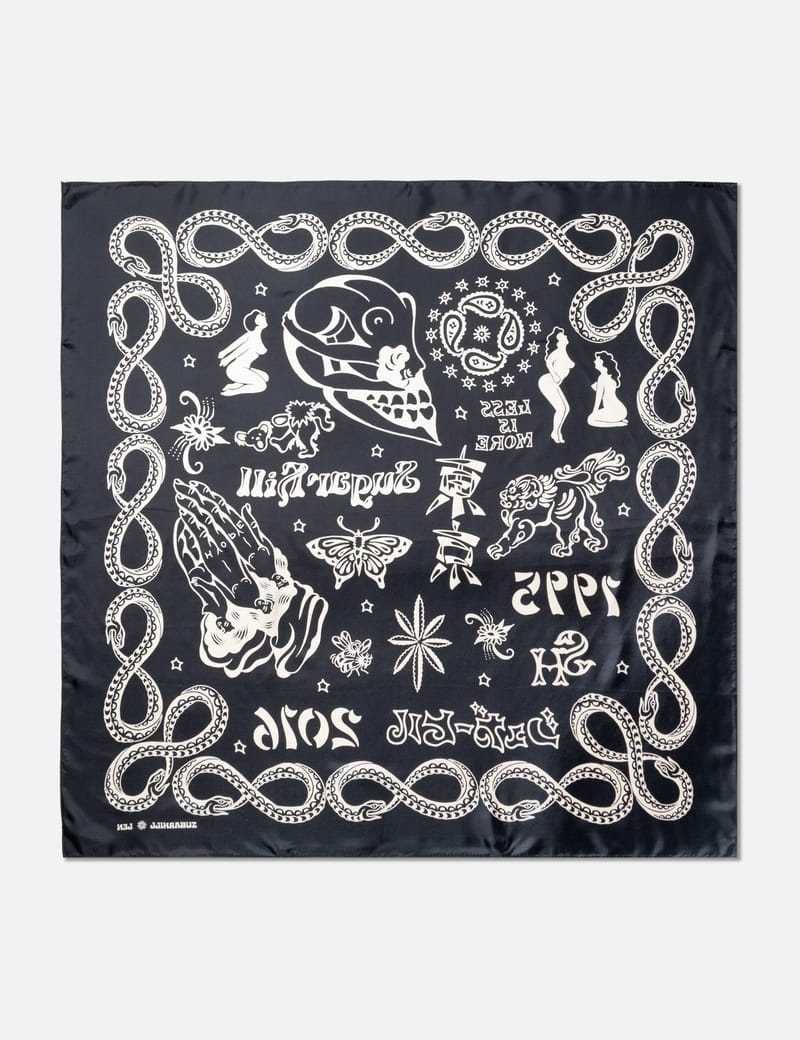 SUGARHILL Tattoo Flash Print Pocket Denim Jacket - タトゥーアート