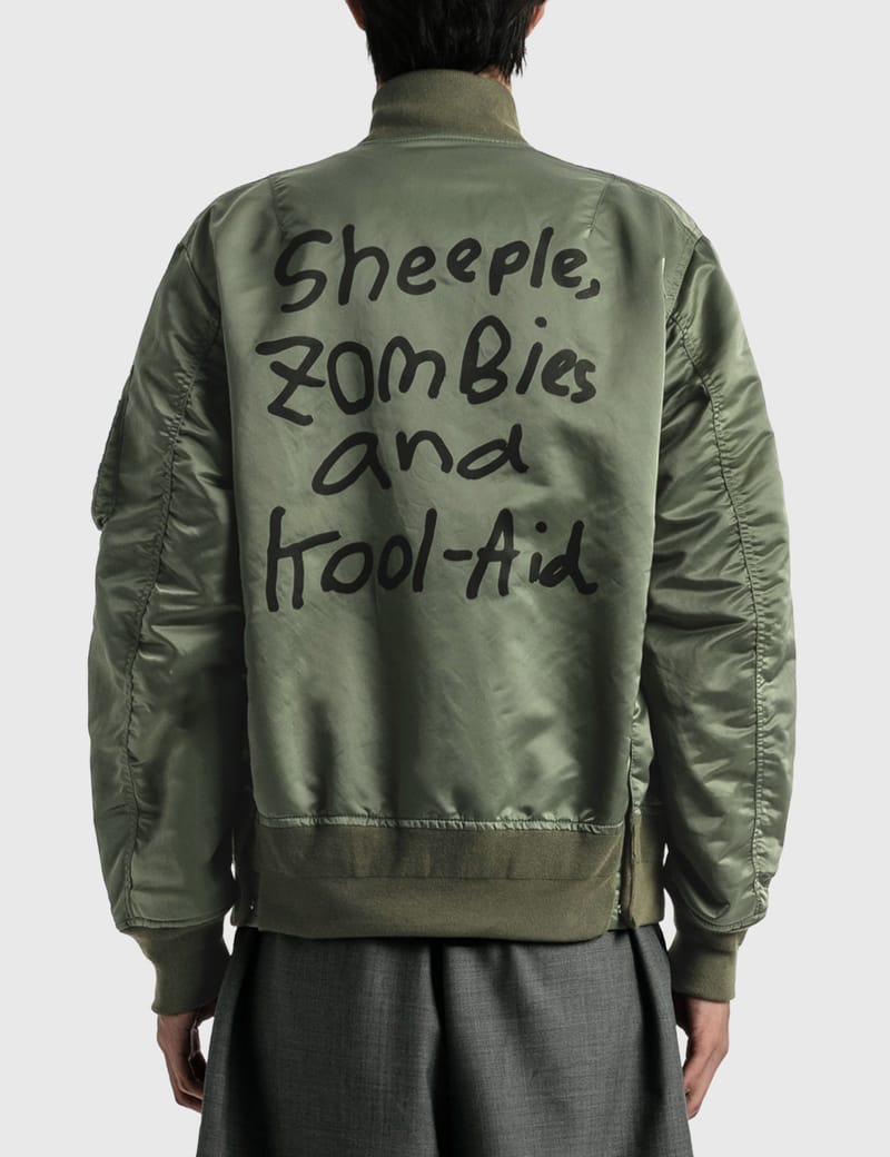 Sacai - MADSAKI Nylon Blouson Jacket | HBX - Globally Curated