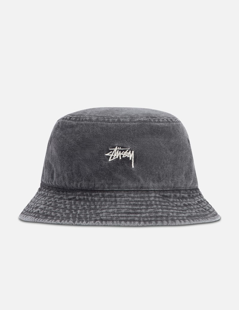 Stüssy - Washed Stock Bucket Hat | HBX - Globally Curated Fashion