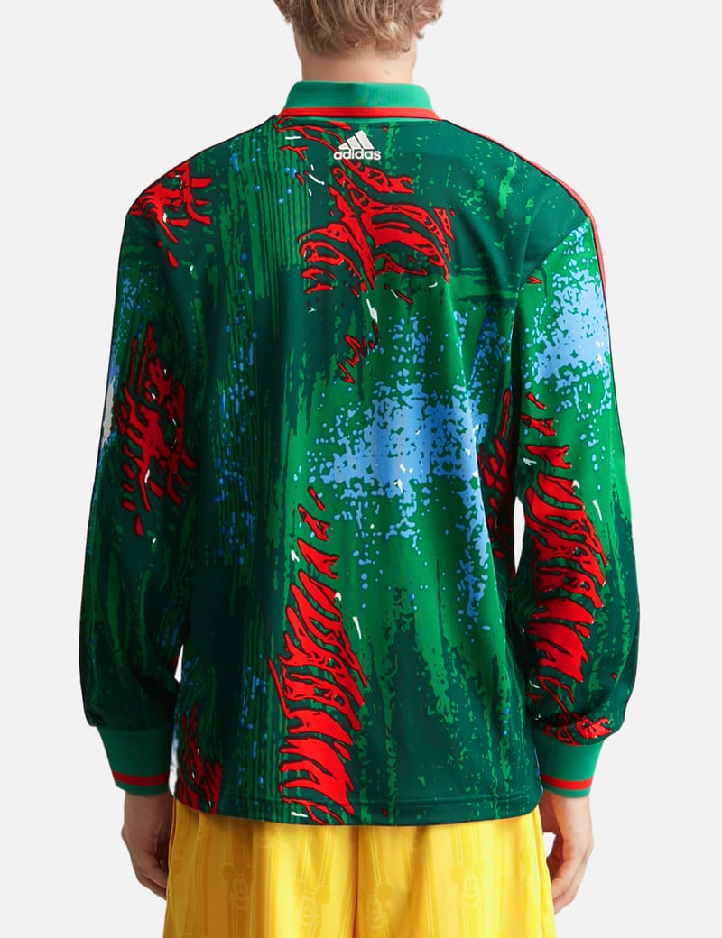 adidas Originals Brain Dead X Disney X 長袖ジャージ - 鮮やかな総柄