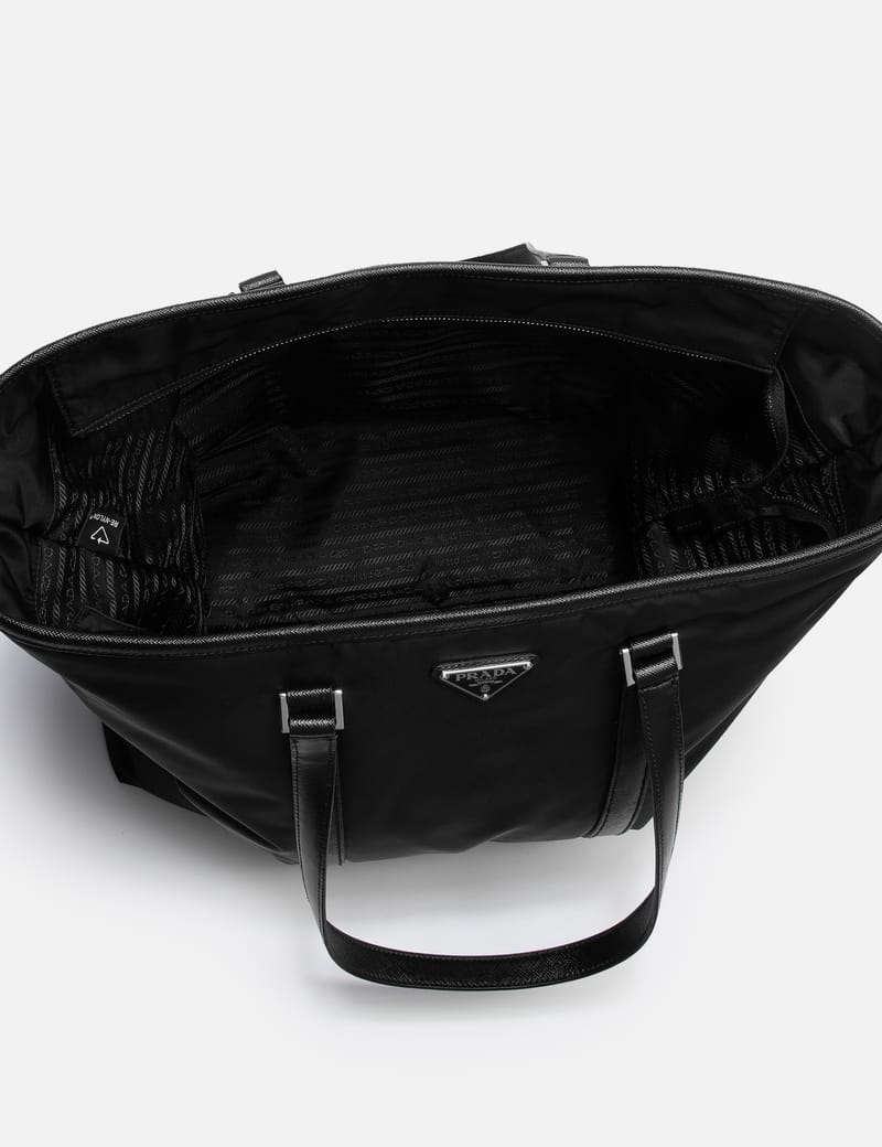 Prada black shop nylon tote