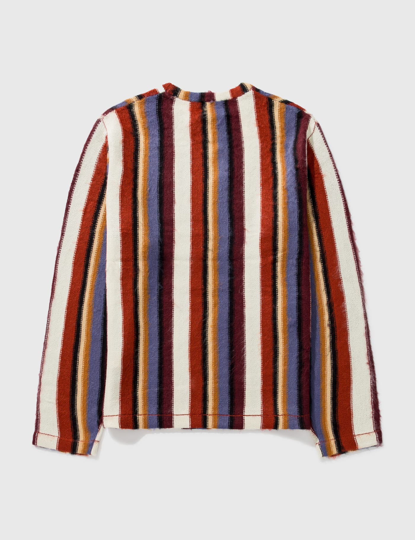Stussy - Vertical Striped Knit Crew | HBX - Globally Curated 