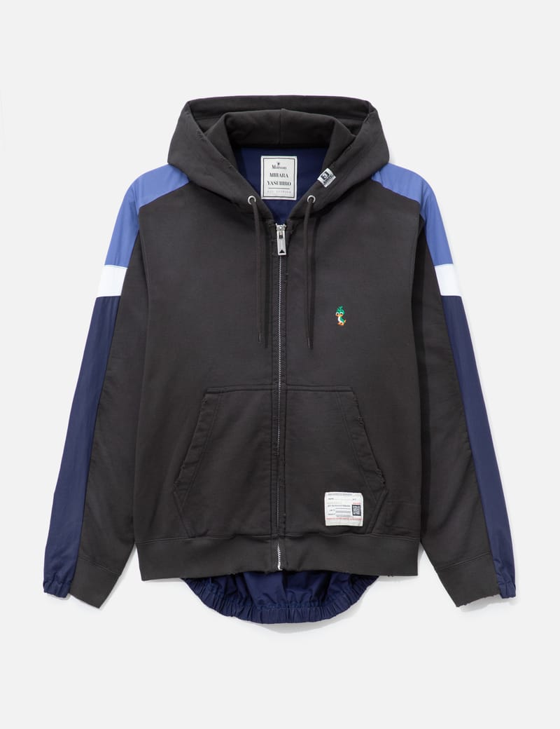 ミハラヤスヒロ　パーカー MIHARAYASUHIRO/ミハラヤスヒロ】BLEACHED HOODIE（パーカー）｜Maison