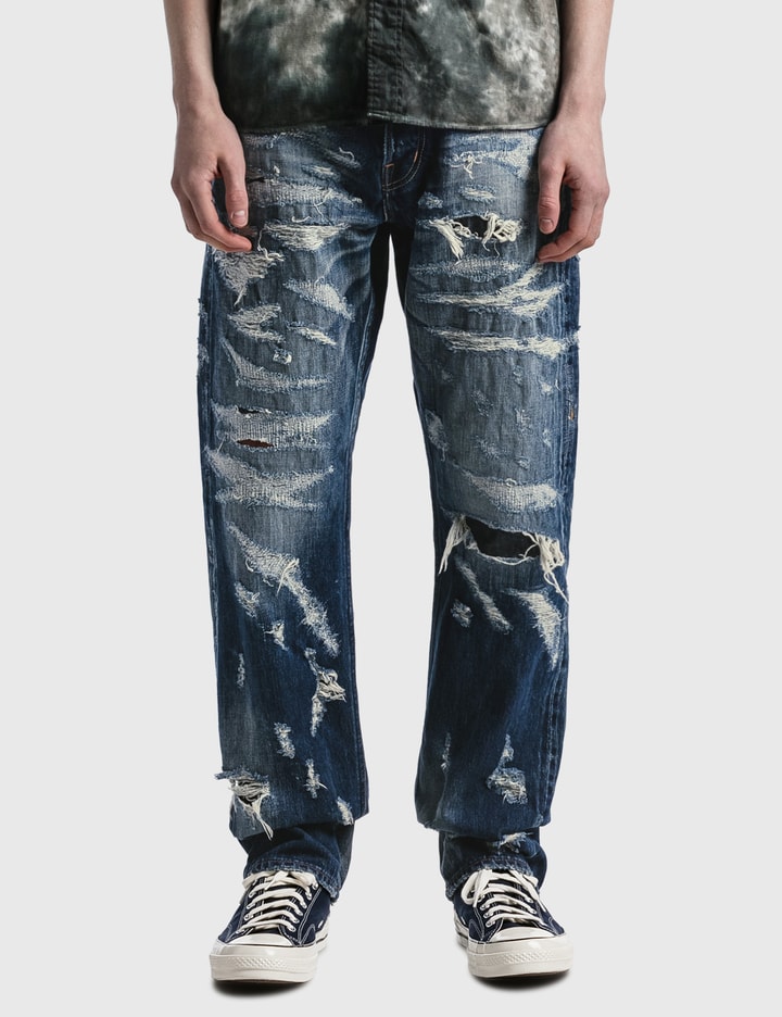 FDMTL - CLASSIC STRAIGHT DENIM | HBX - Globally Curated Fashion and ...