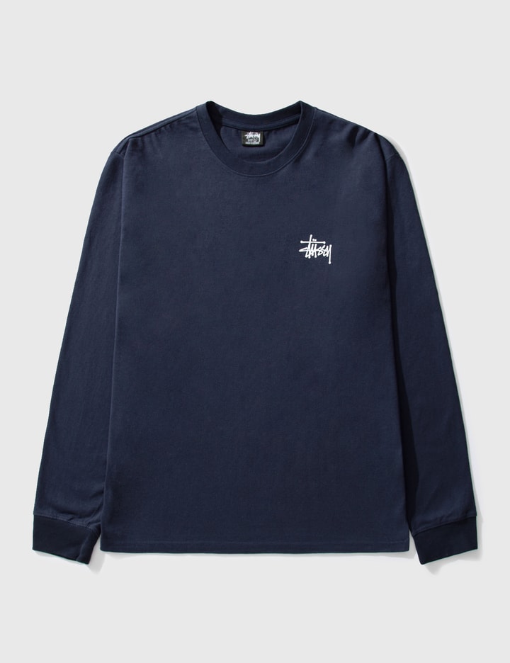 Stüssy Basic Stussy Long Sleeve Tshirt HBX Globally Curated Fashion and Lifestyle by