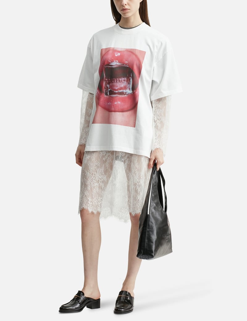 Alexander Wang - Ice Cube Graphic Short Sleeves T-Shirt | HBX