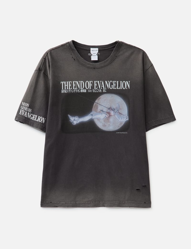 Protocol-Index NEUROSIS Distressed T-shirts - Washed black vintage