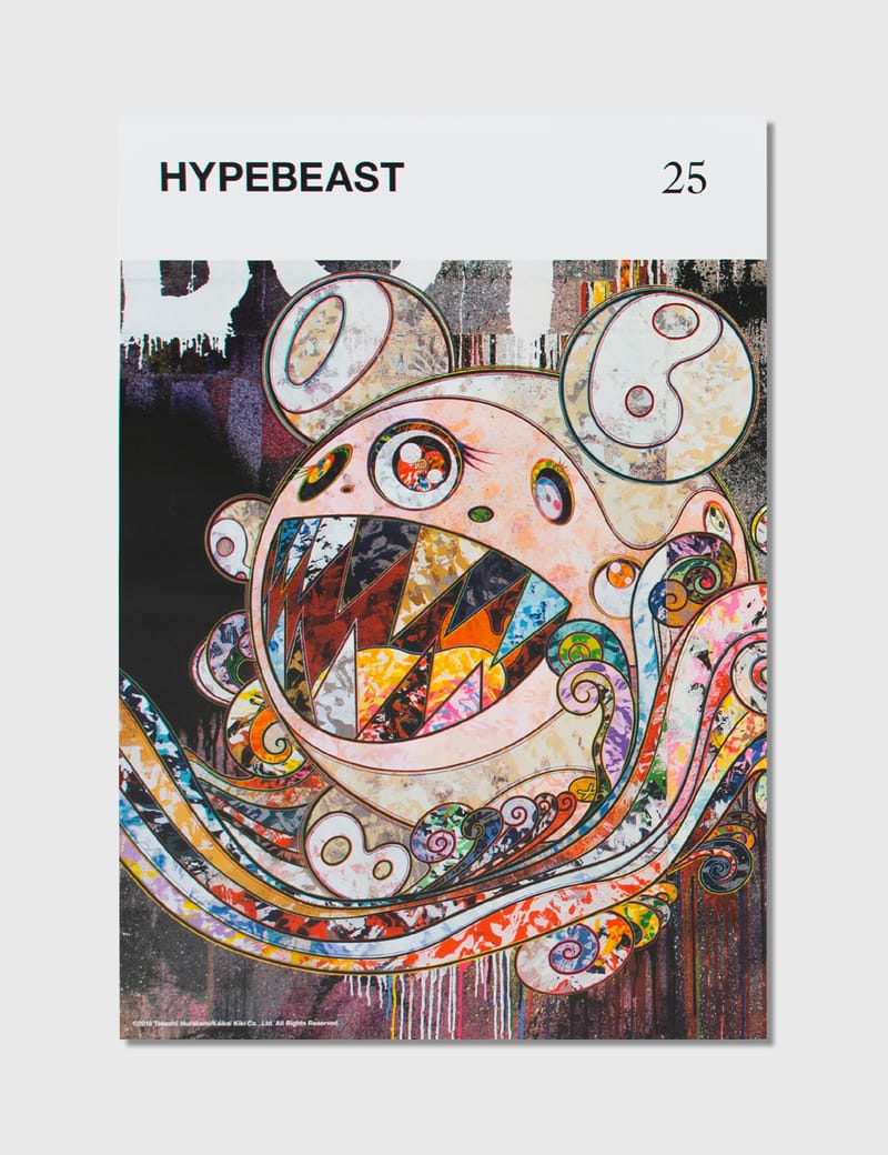 Takashi Murakami - Takashi Murakami x Hypebeast Magazine Postcard + Poster  Set | HBX - HYPEBEAST 為您搜羅全球潮流時尚品牌