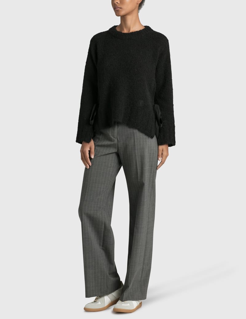 MM6 MAISON MARGIELA purchases Side-Tie Mohair Sweater