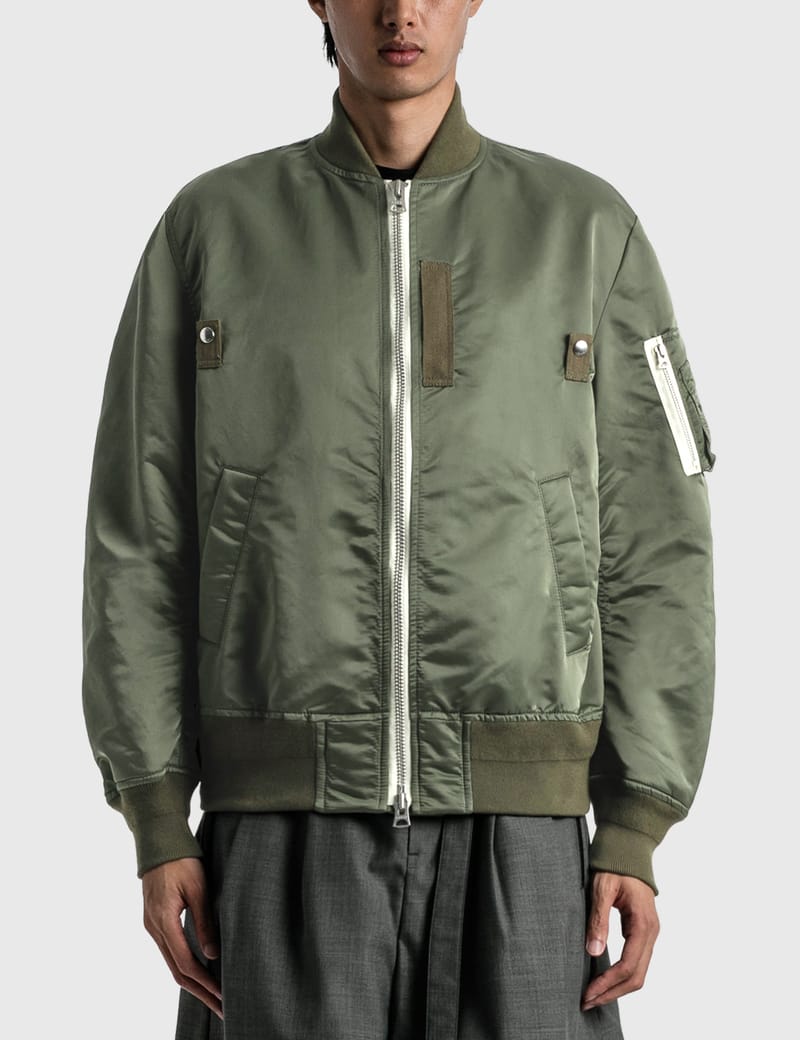 Sacai - MADSAKI Nylon Blouson Jacket | HBX - HYPEBEAST 為您搜羅