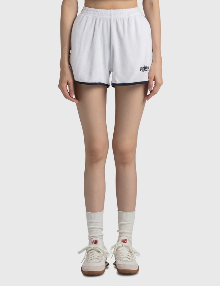 Sporty & Rich - Prince Sporty Terry Shorts | HBX
