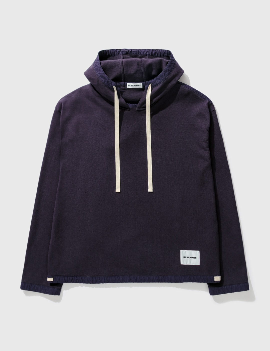 Jil Sander - Logo Patch Hoodie | HBX - Globally Curated Fashion and ...