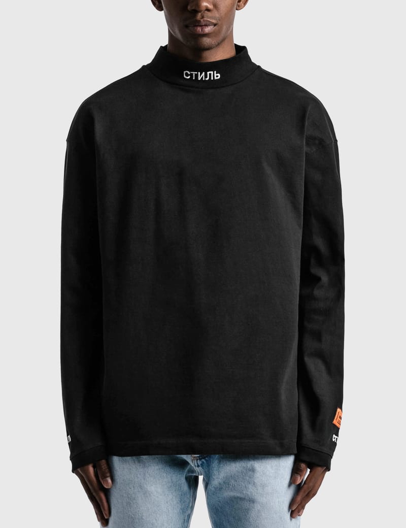 HERON PRESTON CTNMB Turtleneck Long Sleeve T shirt HBX