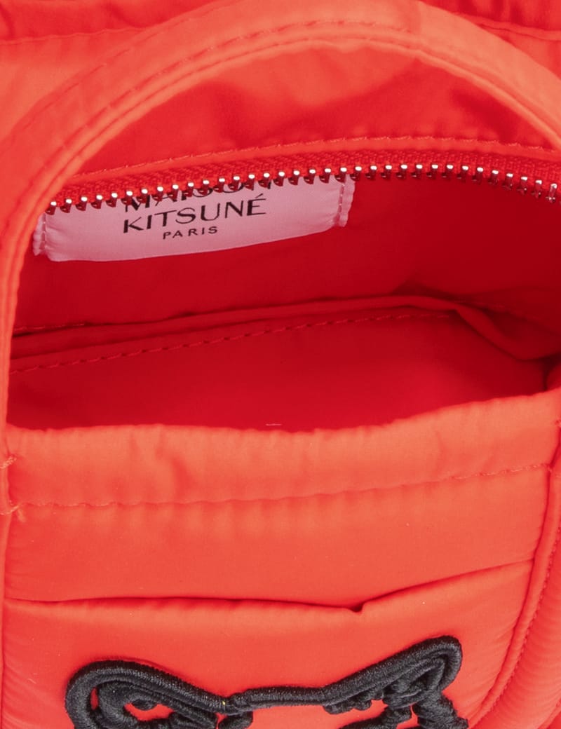 Maison Kitsuné - Fox Head Puffer Mini Tote | HBX - Globally