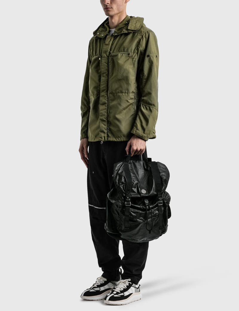 ストーンアイランド - Mussola Gommata キャンバス バックパック | HBX