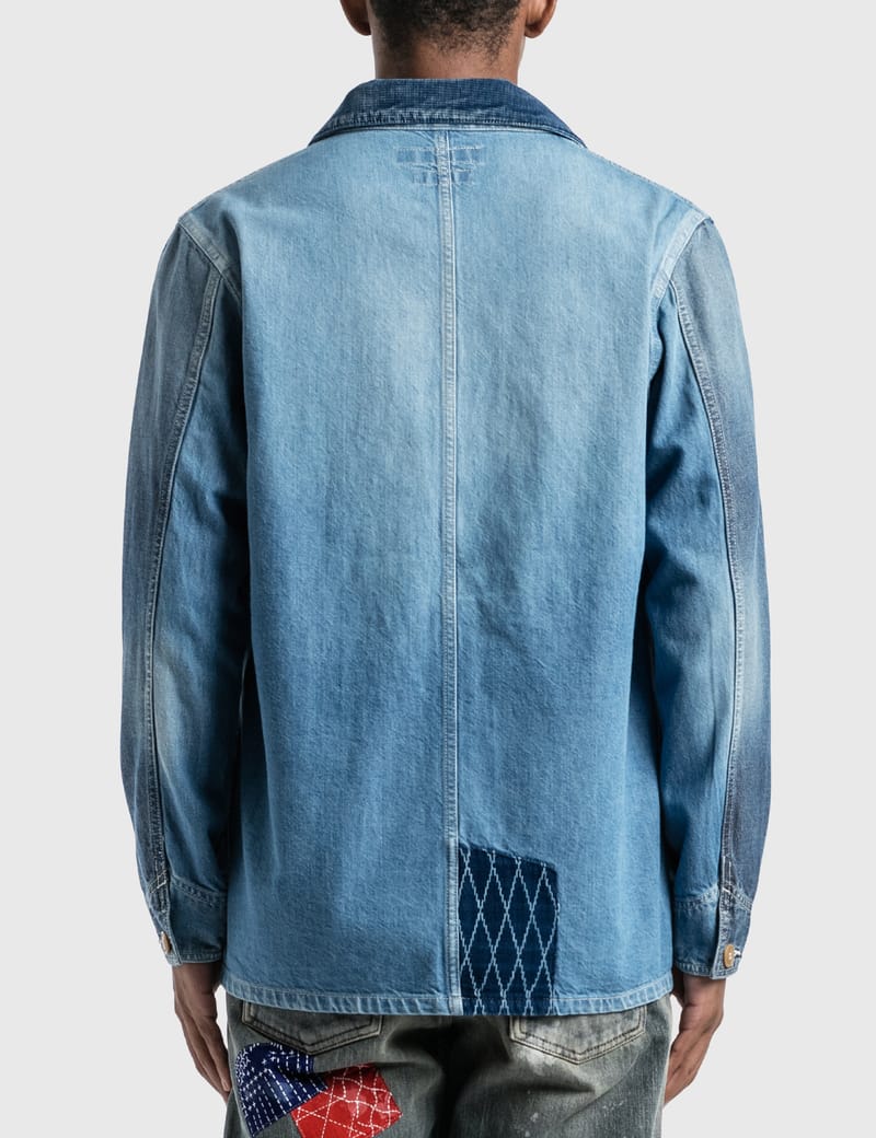 FDMTL - 3YR Wash Bicolor Coverall Jacket | HBX - Globally