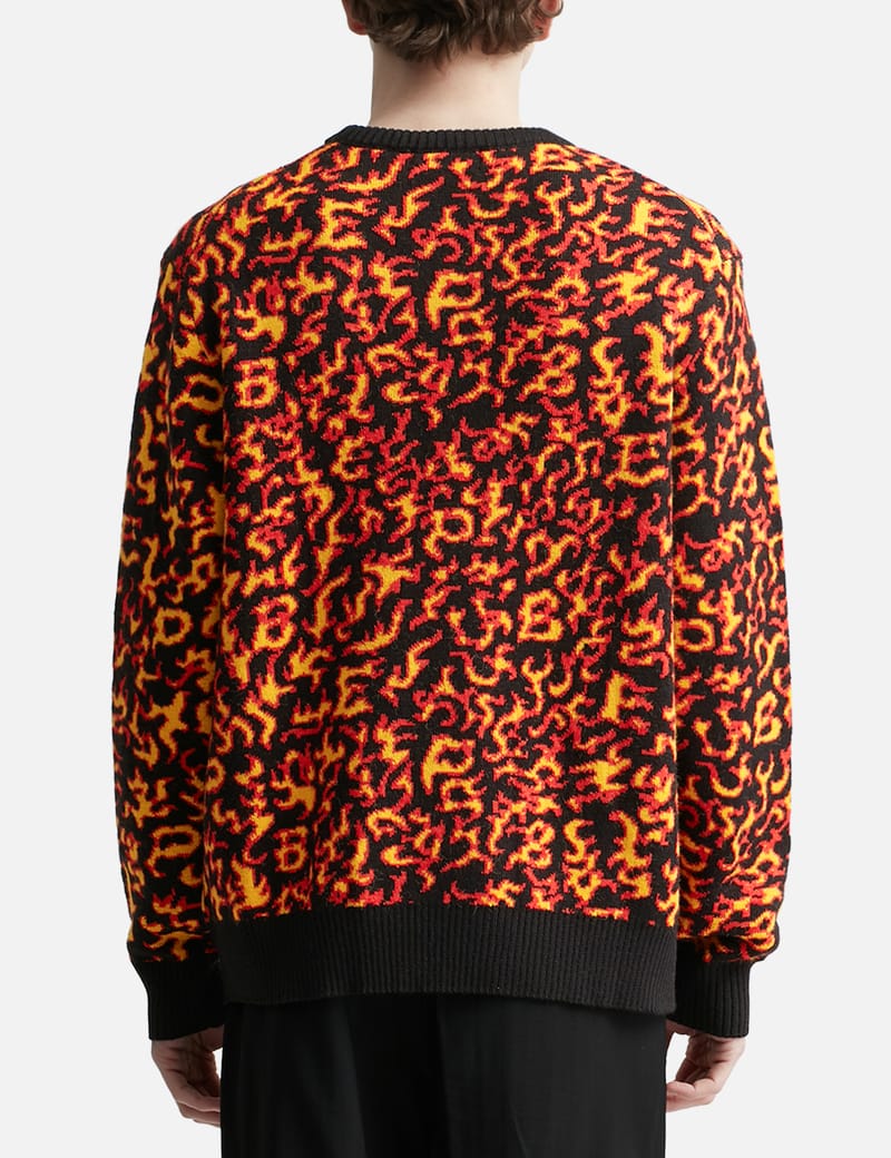 BlackEyePatch - OG Flames Knit Sweater | HBX - Globally Curated