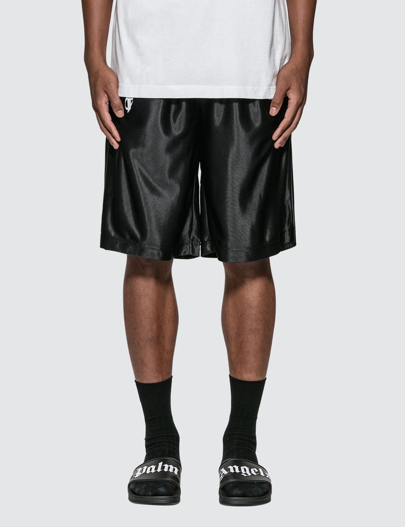 Palm Angels - Logo Mesh Shorts | HBX