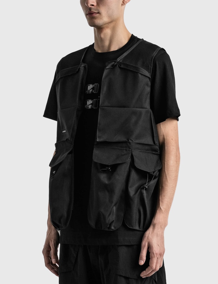 Tobias Birk Nielsen - Mix Materials Tech Vest | HBX - Globally Curated ...