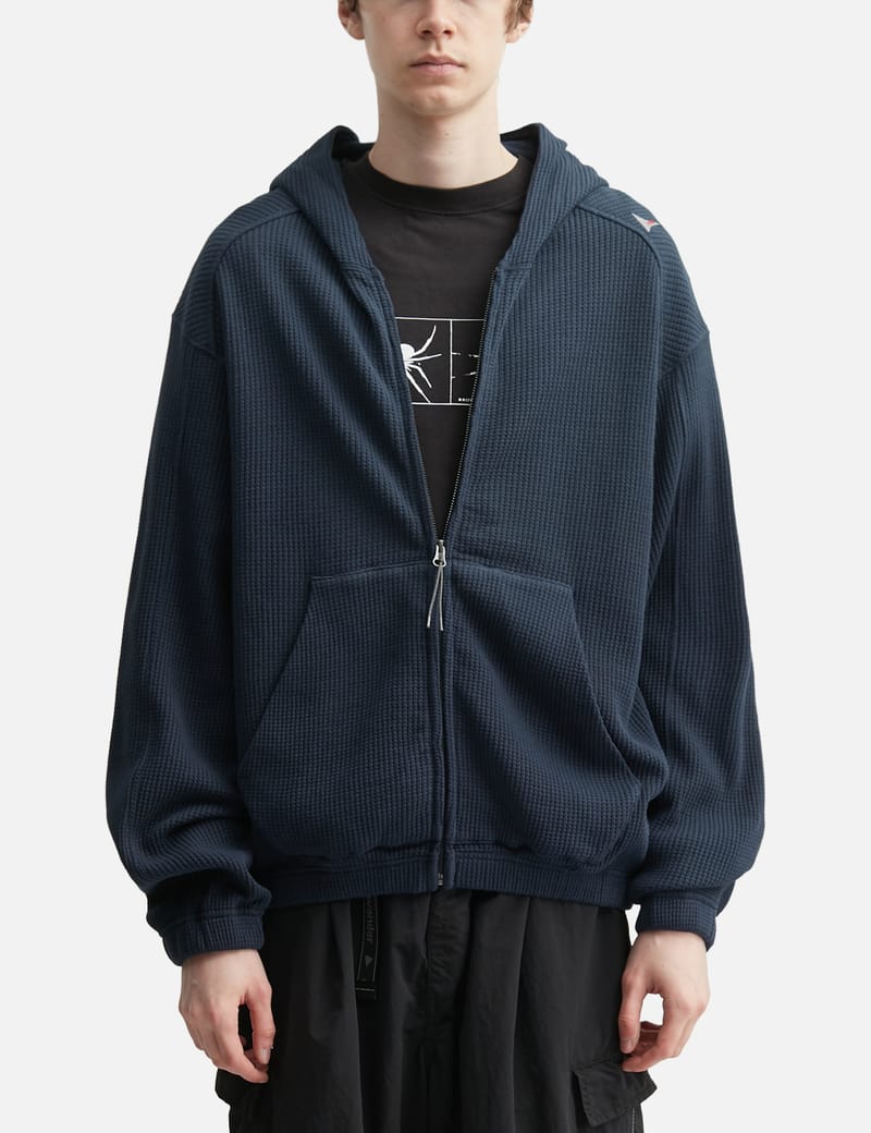 ROA ROA x and wander Garment-dyed Long Sleeve - Lightweight waffle